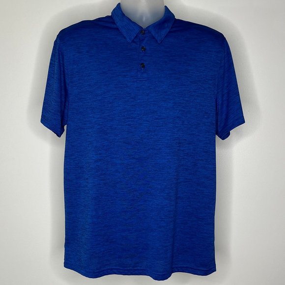 Old Navy men's blue athletic polo - Picture 1 of 4